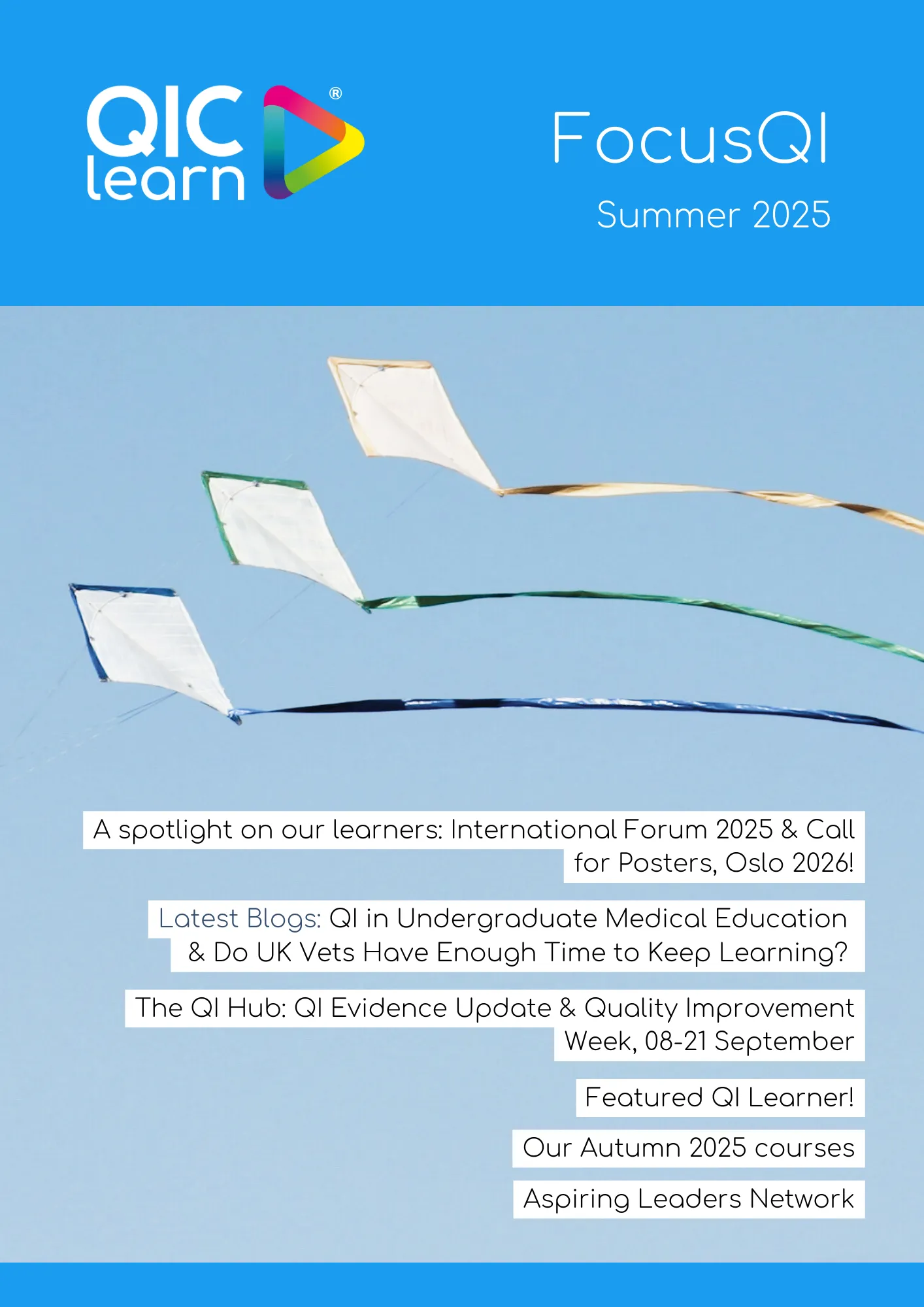 FocusQI summer 2025