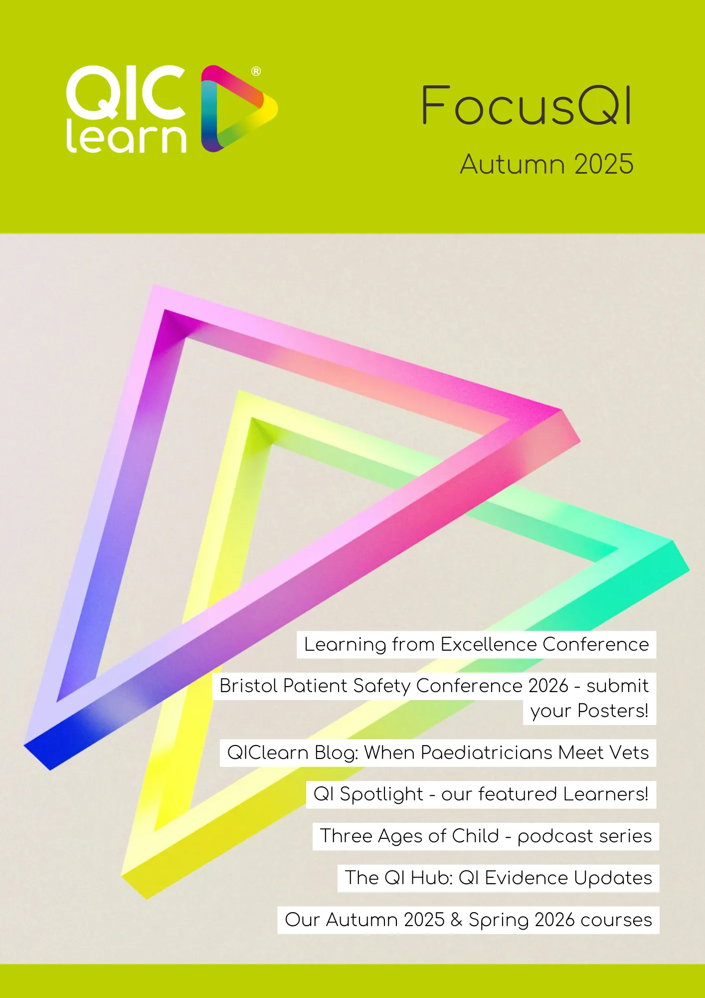 QIClearn - FocusQI Autumn 2025